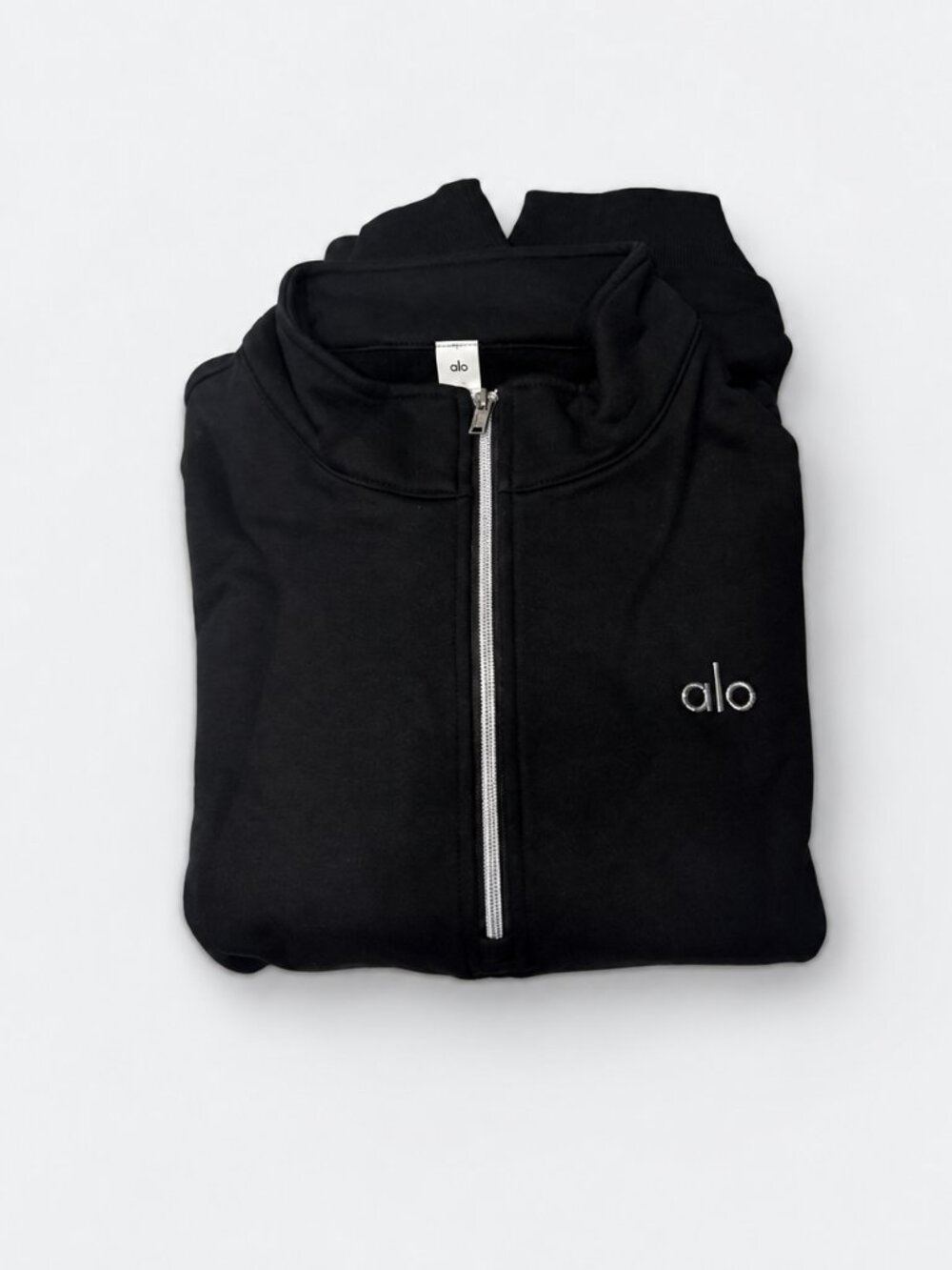 ALO Yoga Men’s Black Quarter-Zip Jacket